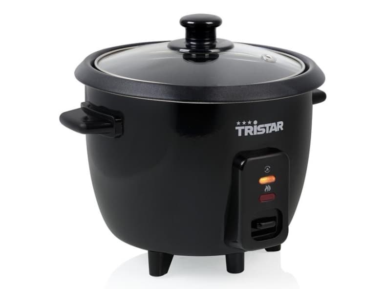 Tristar RK-6141, Lajittelu, 0,6 L, Knapper, 0,8 m, Metalli, lasi