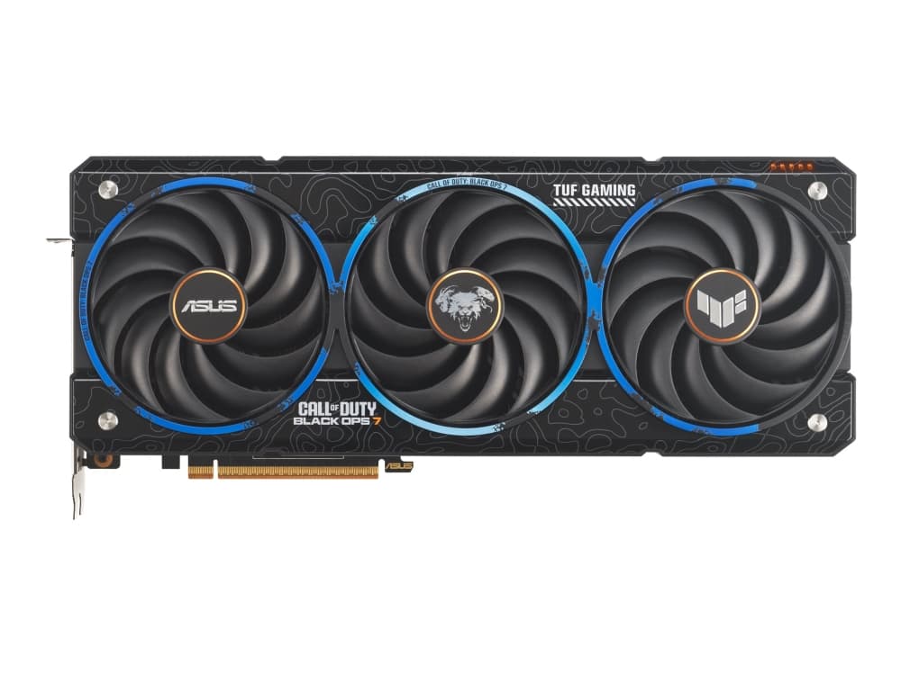 ASUS TUF Gaming TUF-RX9070XT-O16G-COD-BO7, Radeon RX 9070 XT, 16 GB, GDDR6, 256 bittiä, 7680 x 4320 pikseliä, PCI Express 5.0