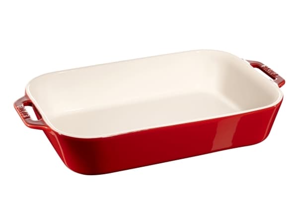 Staub 40511-148-0, Yleiskäyttöinen uunivuoka, Suorakulmainen, Keraaminen, Punainen, -20 - 300 °C, 1 kpl