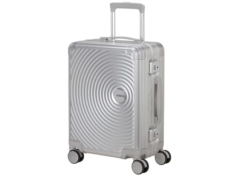 Resväskor 3-pack Soundbox Alu Silver