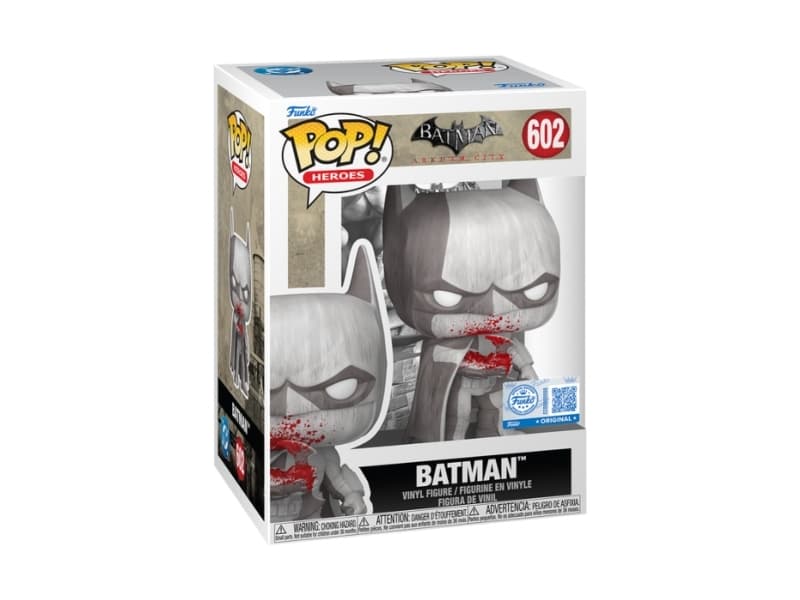 Funko POP Vinyl Excl Arkham Batman (WH)(BD)