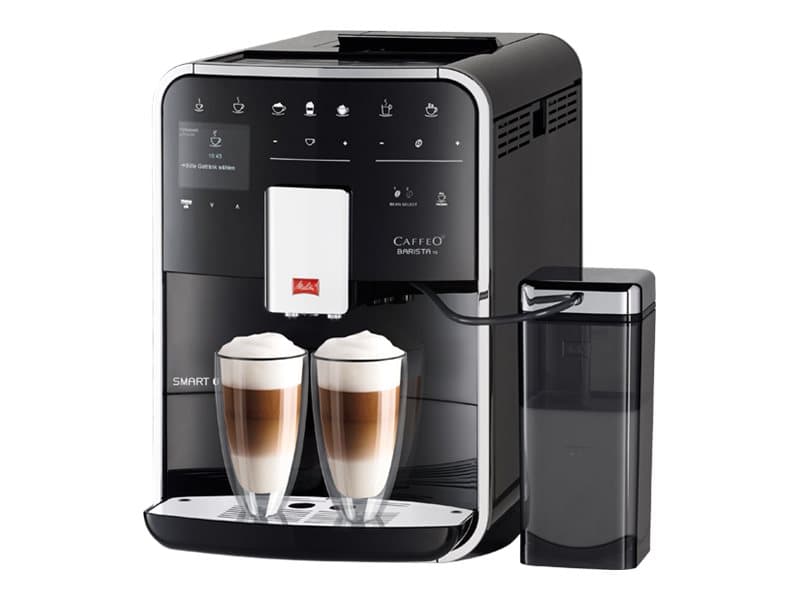 Melitta Barista Smart TS, Espressokone, 1,8 L, Jauhettu kahvi, 1450 W, Musta