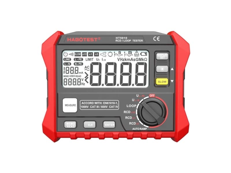 Habotest HT5910 maadoitusresistanssimittari