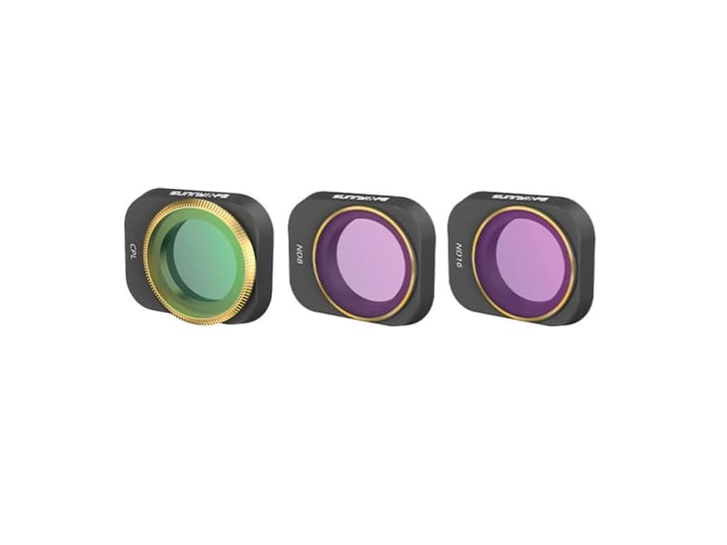 3 CPL+ND8+ND16 Sunnylife-suodattimen sarja DJI Mini 3 Pro:lle (MM3-FI415)