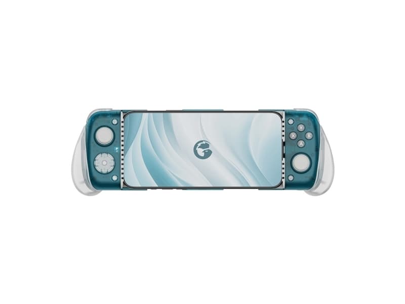 GameSir X3 Pro USB-C -mobiiliohjain, jossa on puhelimen pidike