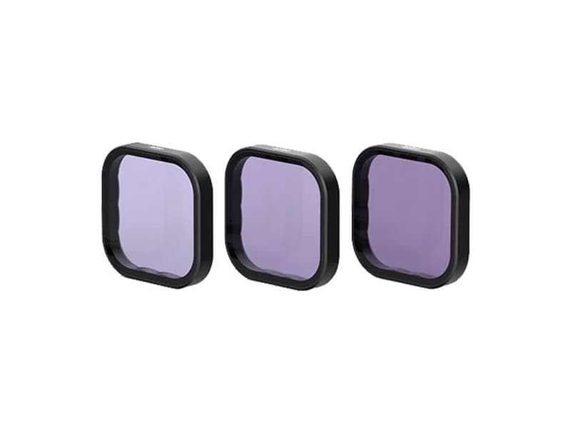 Set of 3 Telesin ND 8|16|32 filters for GoPro GoPro Hero 13 Juodas (S5-FLT-12-TGP)