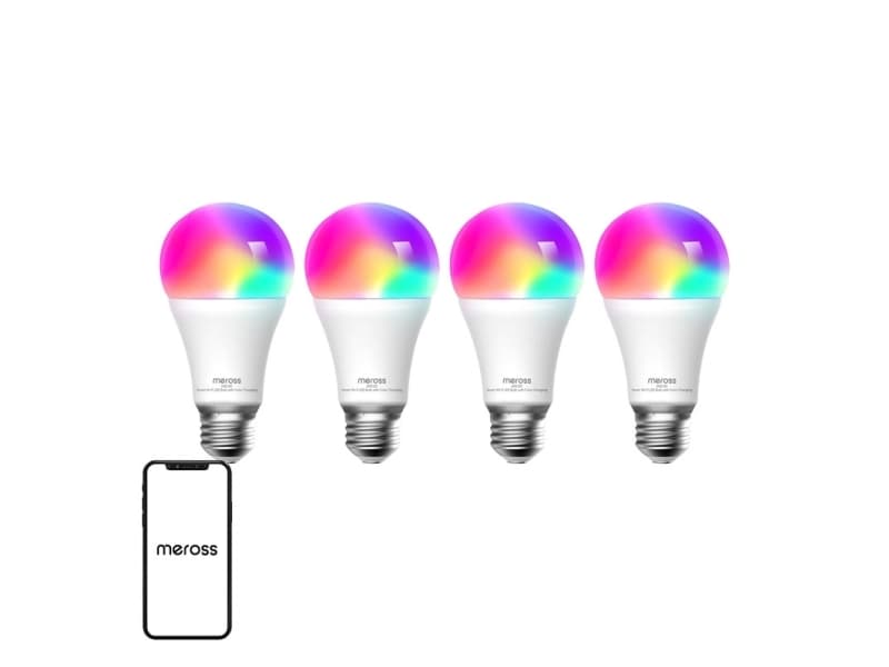 Meross MSL120 WiFi smart LED-lampa (HomeKit) (fyrpack)