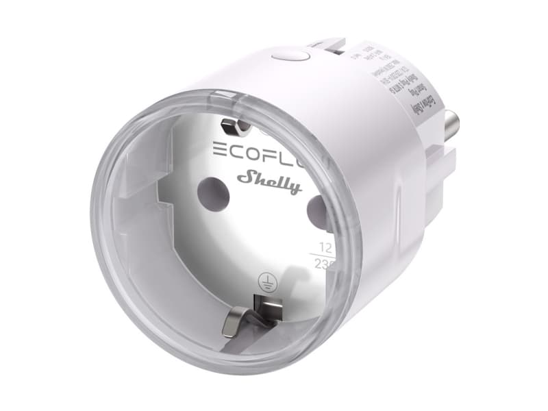 Intelligent smartuttag EcoFlow x Shelly Smart Plug (STREAM, PowerStream)