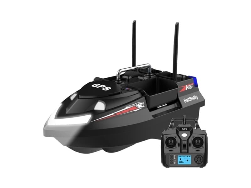 Flytec V802 PRO 12000mah syötti vene (musta)