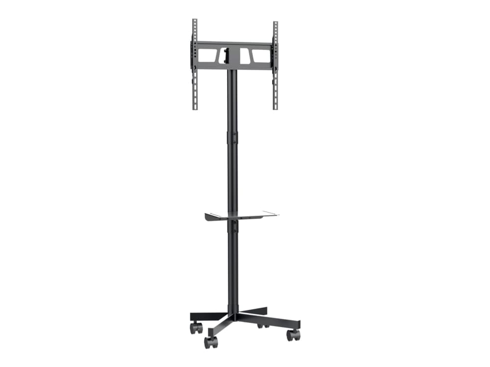Gembird TVS-55T-03, 139,7 cm (55), 100 x 100 mm, 400 x 400 mm, -5 - 0°, Terästä, musta