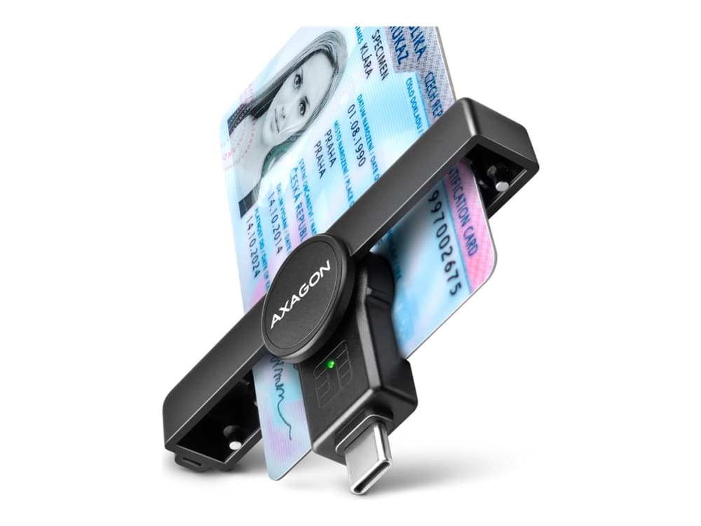 CRE-SMPC Henkilökortinlukija PocketReader USB-C