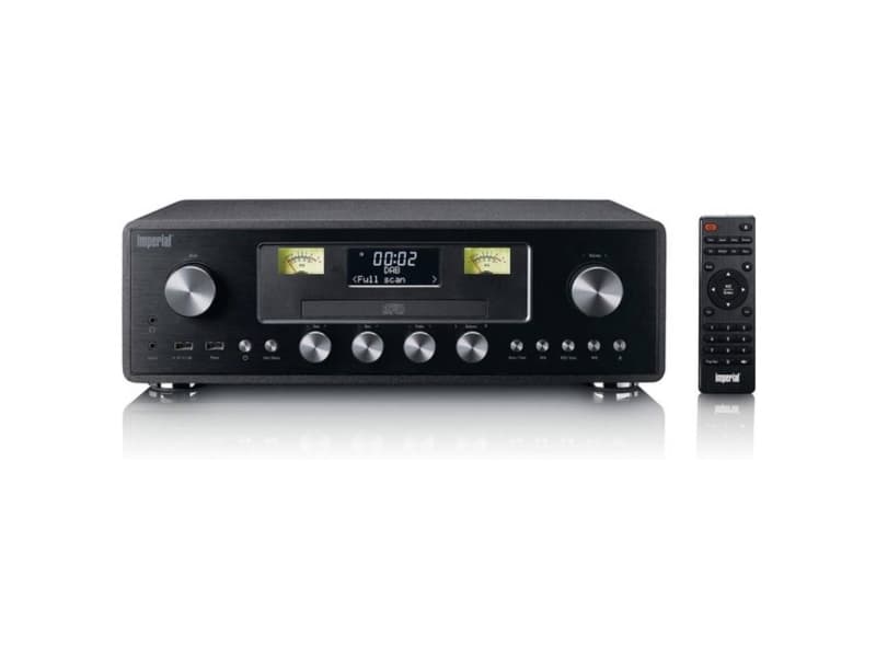 Imperial Telestar DABMAN 280CDBK DAB+/FM stereoradio CD:llä, Bluetooth 5.4 & ASA, musta