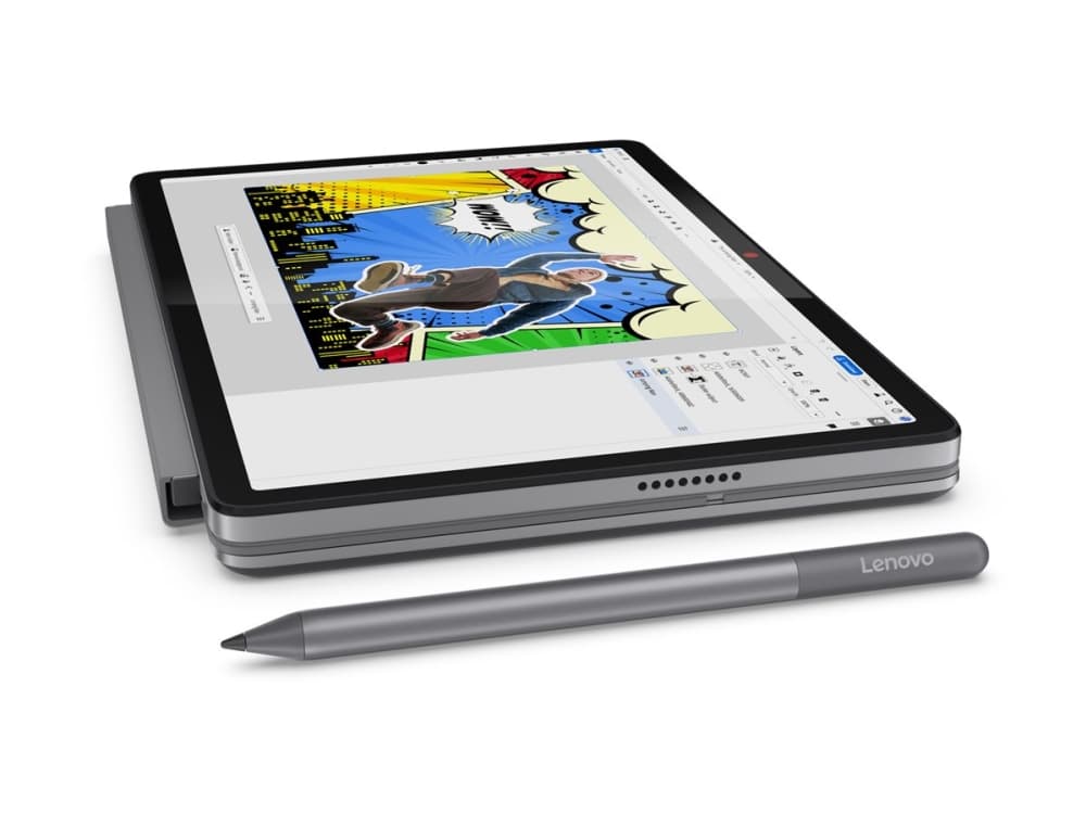 Lenovo Chromebook Duet 11M889 83HH - Irrotettavalla näppäimistöllä - Kompanio 838 jopa 2,6 GHz - Chrome OS - Mali-G57 MC3 - 8 GB RAM - 128 GB eMMC - 10,95 IPS-kosketusnäyttö 1920 x 1200 - Wi-Fi 6, Bluetooth - luna harmaa - kbd: pohjoismainen (tanskalainen/suomalainen/norjalainen/ruotsalainen)