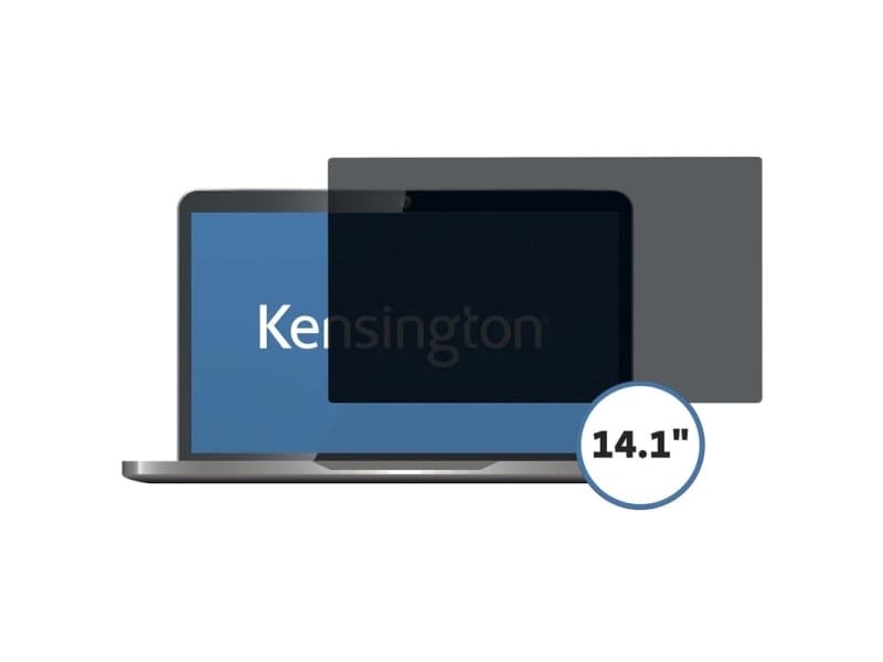 Näytönsuodatin Kensington 14,1 leveä 16:9 2-suuntainen irrotettava näyttö