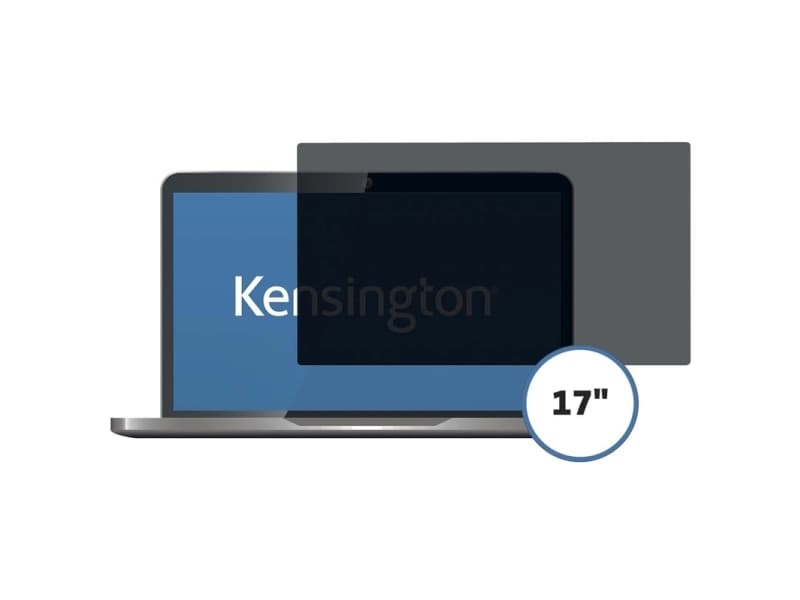 Näytönsuodatin Kensington 17,0 leveä 16:10 2-suuntainen irrotettava