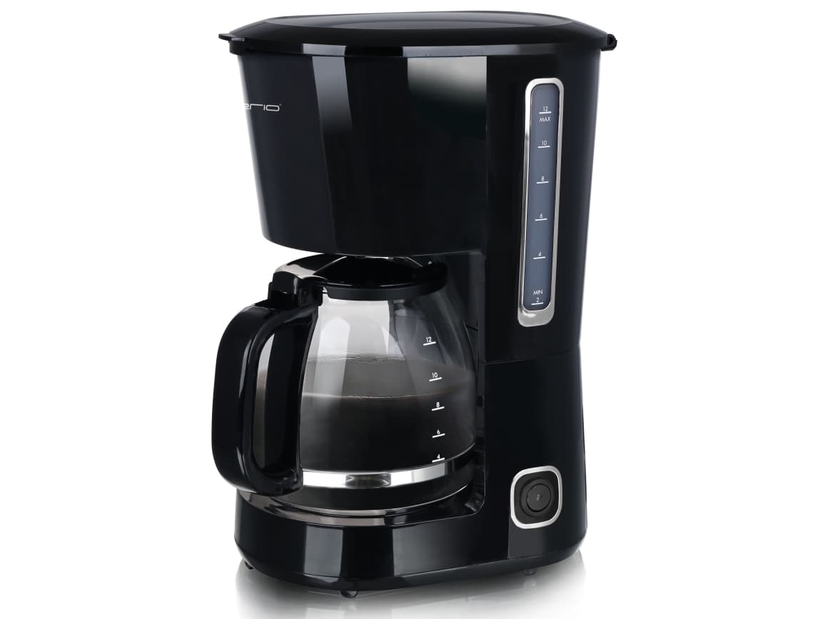 Emerio CME-125129.4, Suodatinkahvinkeitin, 1,5 L, Jauhettu kahvi, 750 W, musta