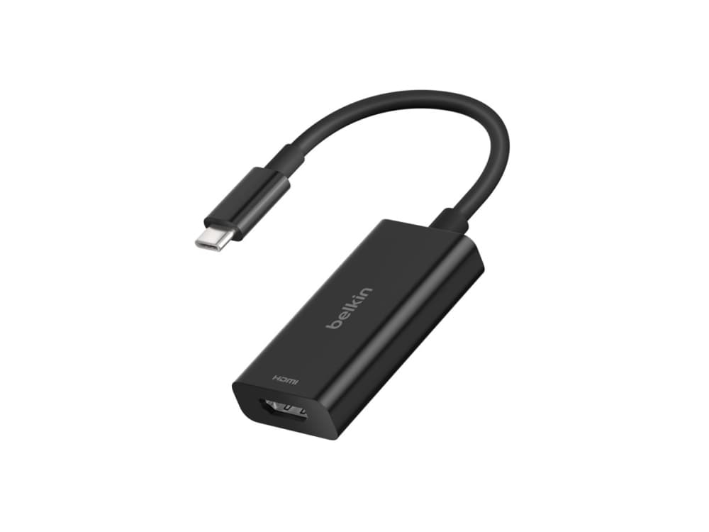 Belkin USB-C HDMI 2.1 -sovitin, 2 m, musta AVC013btBK