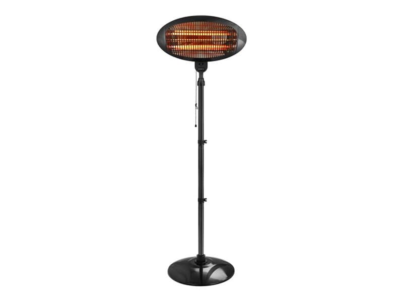 Emerio PH-121951, Kvartsilämmitin, IP34, Sisätila, Lattia, musta, 2000 W