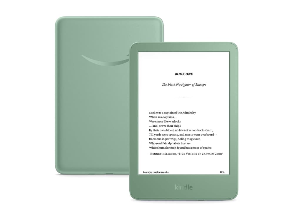 Amazon B0DDZT2Z1L, 15,2 cm (6), E Ink Carta, 1072 x 1448 pikseliä, AZW, AZW3, DOC, DOCX, EPUB, HTML, MOBI, PDF, PRC, RTF, TXT, AAX, BMP, GIF, JPEG, PNG