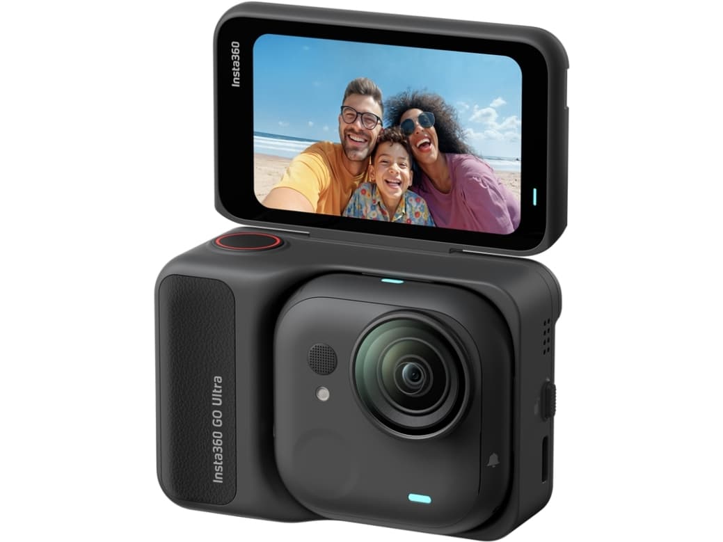 Insta360 GO Ultra Standard Bundle, 4K Ultra HD, 240 kuvaa sekunnissa, Wi-Fi, Bluetooth, 500 mAh, 52,9 g