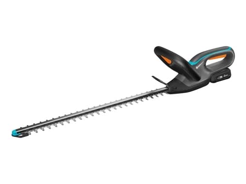 Gardena 14735-20, 55 cm, Kaksoisterä, musta, Vihreä, Oranssi, 2,5 m/s ², 80 dB, 90 dB