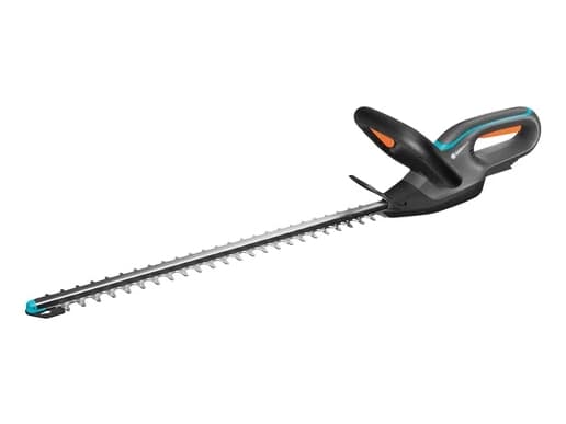 Gardena 14735-55, 55 cm, Kaksoisterä, Harmaa, 1,7 cm, Akku, 124 W