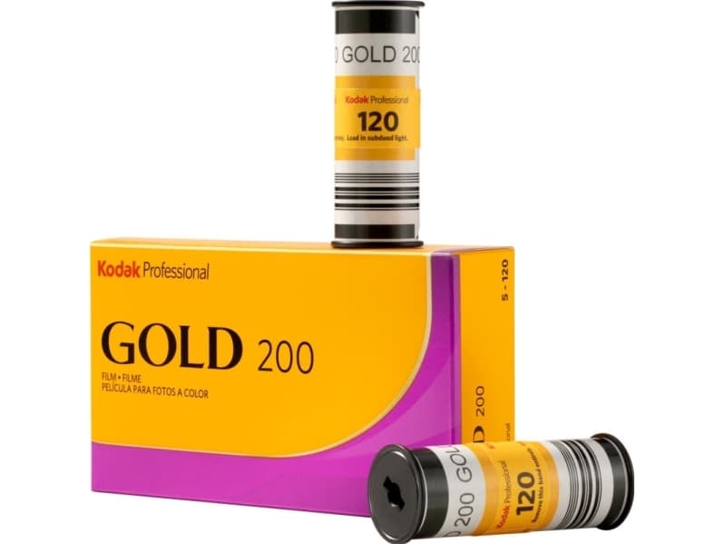 Kodak Professional Gold 200 120 filmi 5 pakettia