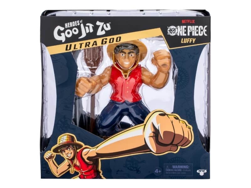 Moose Toys Heroes of Goo Jit Zu - Ultra Goo Hero Pack Luffy, leksaksfigur