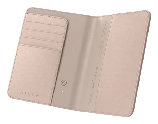 Satechi FindAll, Ruusu, Vegan leather, Yksivärinen, 106 mm, 143 mm, 1,7 cm