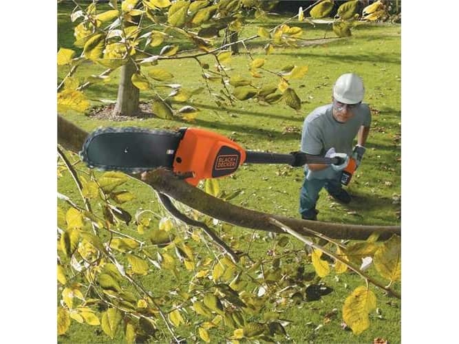 BLACK &amp DECKER akkukäyttöinen oksasakset GPC1820L20 - oranssi - 18 voltin Li-ion akku 2.0Ah