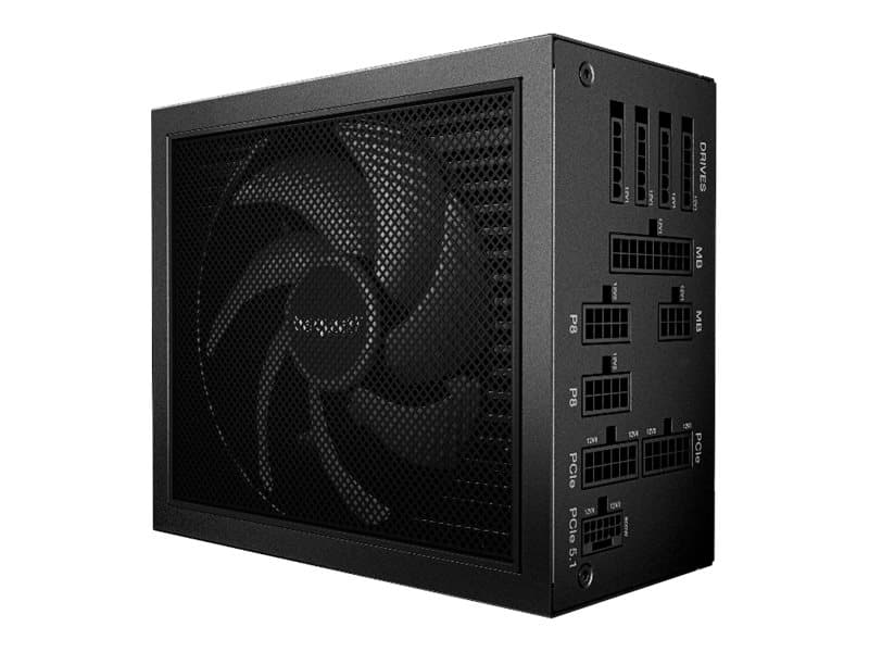 be quiet! Dark Power 14 1000 W - 80 Plus Titanium, 1000 W, 100 - 240 V, 1100 W, 50/60 hz, 10 A, 5 A