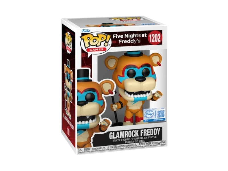 Funko POP Vinyl Exclusive FNAF Glamrock Freddy