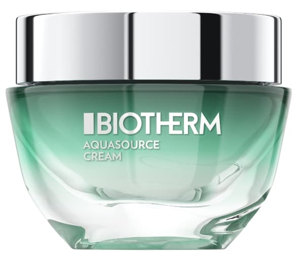 Biotherm Aquasource, Naisten, Geeli, Sekaiho, Normaali iho, Kosteuttava, Raikastava, Tasoittava, Purkki, 50 ml