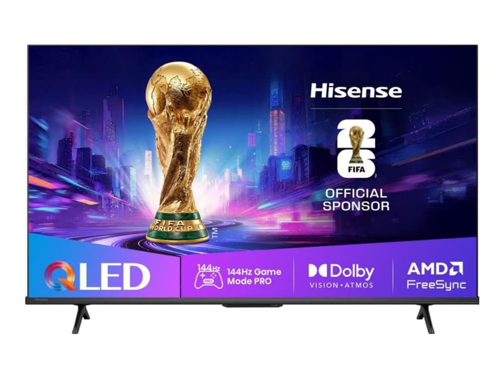Hisense E7Q PRO 43E7Q PRO, 109,2 cm (43), 3840 x 2160 pikseliä, QLED, Älytelevisio, Wi-Fi, Musta