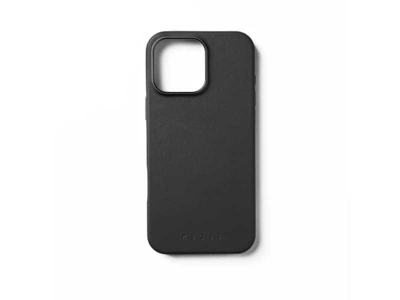 Troubadour Goods Limited Mujjo Nahkakotelo - Nahkakotelo iPhone 16 Pro Max yhteensopiva MagSafe (musta)