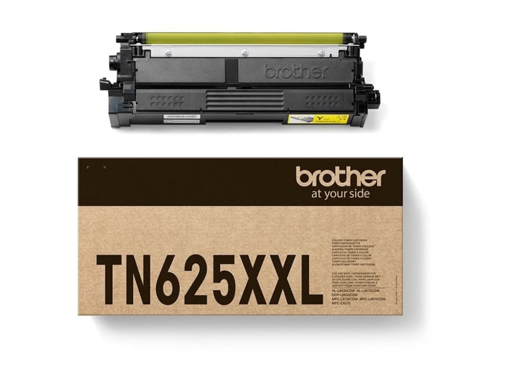 Brother TN-625XXLY, 6500 sivua, Keltainen, 1 kpl