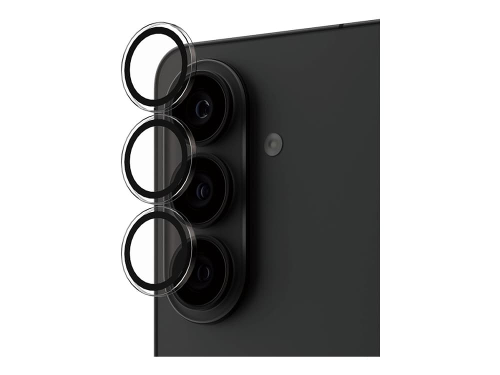 PanzerGlass ® Hoops® Camera Lens Protector Transparent Samsung Galaxy S26 | S26+, Samsung, Samsung - Galaxy S26, Samsung - Galaxy S26+, Asennus kuivana, Naarmuuntumisenkestävä, Iskunkestävä, Läpinäkyvä, 1 kpl