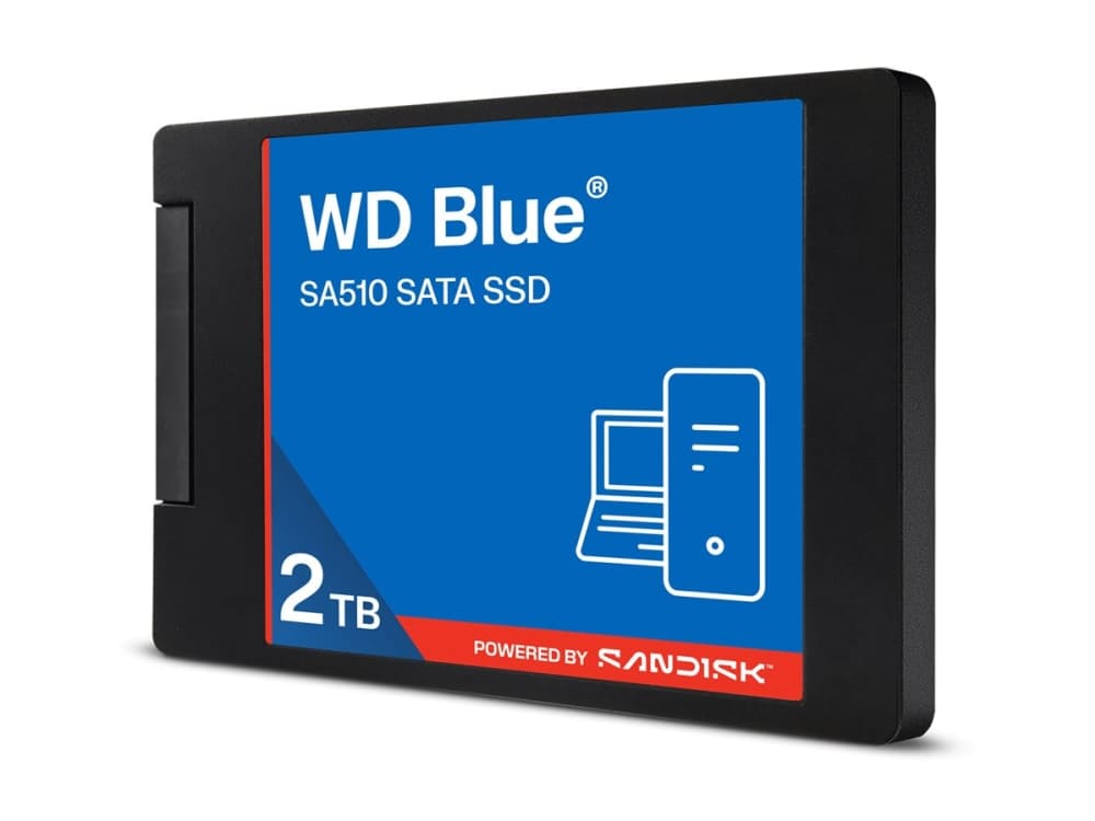 WD SSD 2.5 2TB sininen SATA3 (Di)
