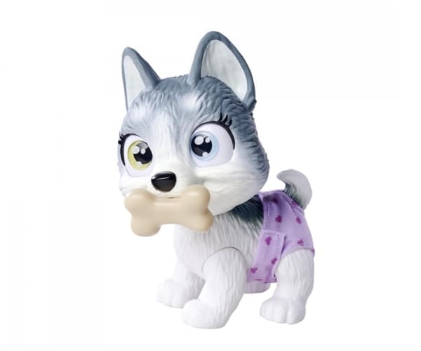 Simba Toys 105950135, Lasten robottieläin, 3 vuosi/vuosia, Harmaa, Valkoinen, Vaaleanpunainen