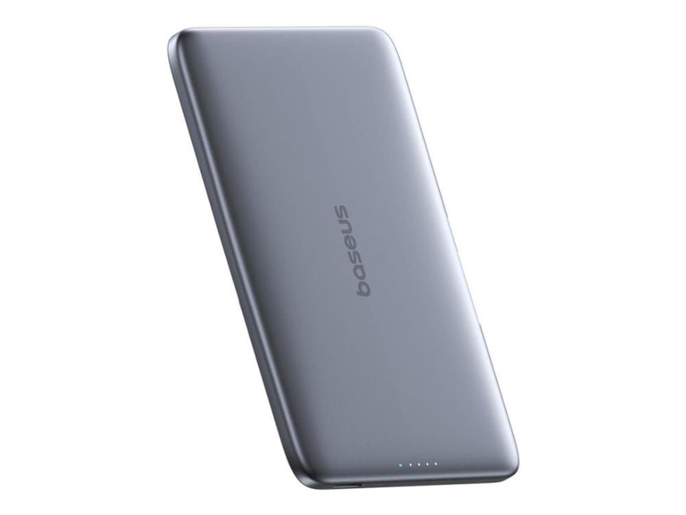 Baseus PicoGo Ultra-Slim, 5000 mAh, langaton lataus, 20 W, harmaa