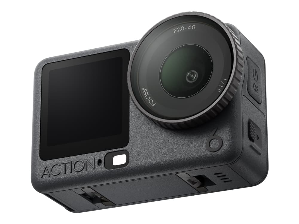 DJI Osmo Action 6 Standard Combo, 4K Ultra HD, CMOS, 38 MP, 240 fps, Wi-Fi, Bluetooth