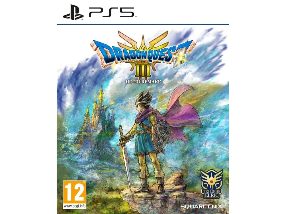 Square Enix Dragon Quest III HD-2D Remake, PlayStation 5, E10+ (Kaikki 10+), Fyysinen media
