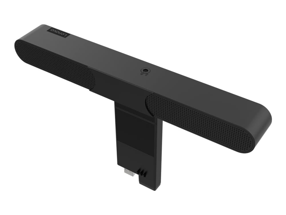 Lenovo ThinkVision MS30 - Soundbar - näytölle - 4 Watt - musta