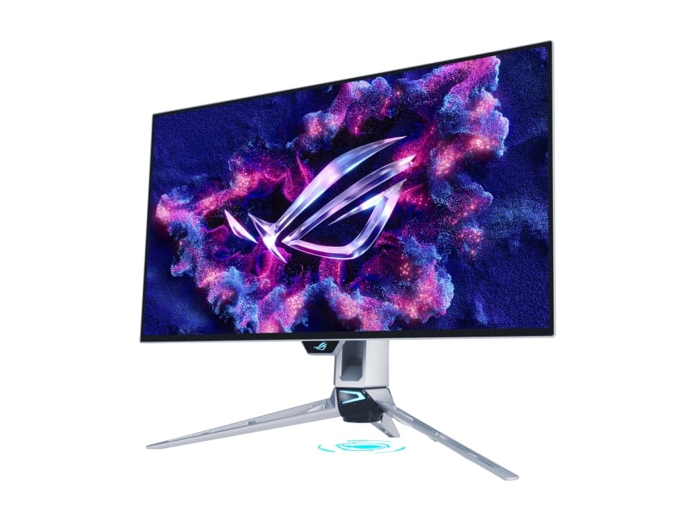 ASUS ROG Swift OLED PG27AQWP-W, 67,3 cm (26.5), 2560 x 1440 pikseliä, Quad HD, LCD, 0,02 ms, Hopea