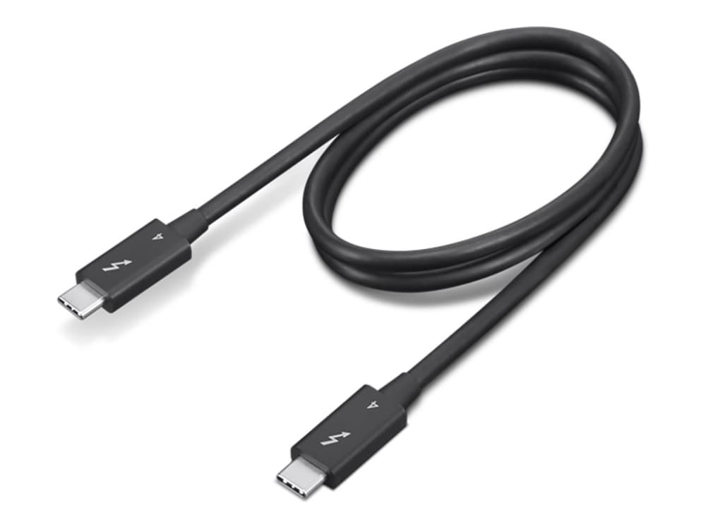 Lenovo 4X91K16968, Mies, Mies, 0,7 m, Musta, 40 Gbit/s, 4,6 mm