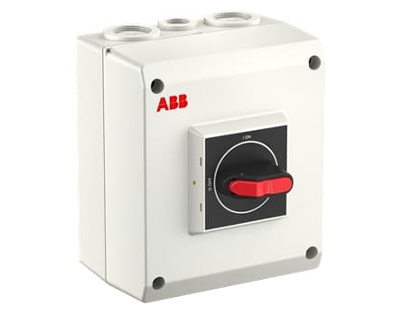 ABB OTE16T3M, Langallinen, 3P, Muovi, IP65, Liettua, 130 mm