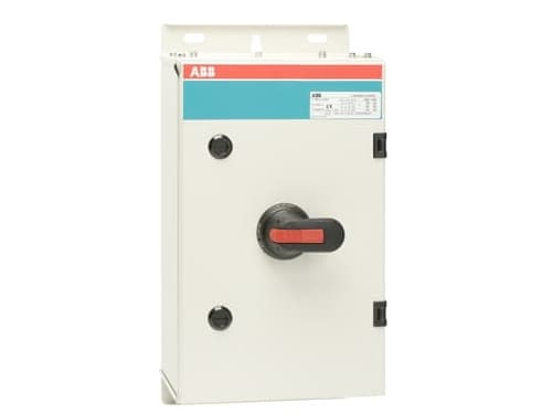 ABB OT125GTUU3TZ, Kiertokytkin, 3P, Valkoinen, IP65, Suomi, 125 A
