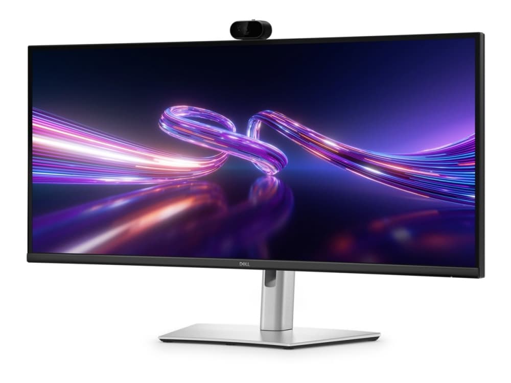 DELL Pro P P3426WEV, 86,6 cm (34.1), 3440 x 1440 pikseliä, Wide Quad HD, LCD, 8 ms, Musta, Hopea
