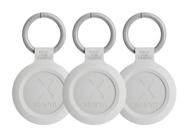 Xtorm XTAG2GA10-3PACK, Universaali, Älyavainketju, Valkoinen, Kolahduksenkestävä, Pölynkestävä, Naarmuuntumisenkestävä, Vedenkestävä, Akryylinitriilibutadieenistyreeni (ABS), Polyuretaani, Silikoni, IP64