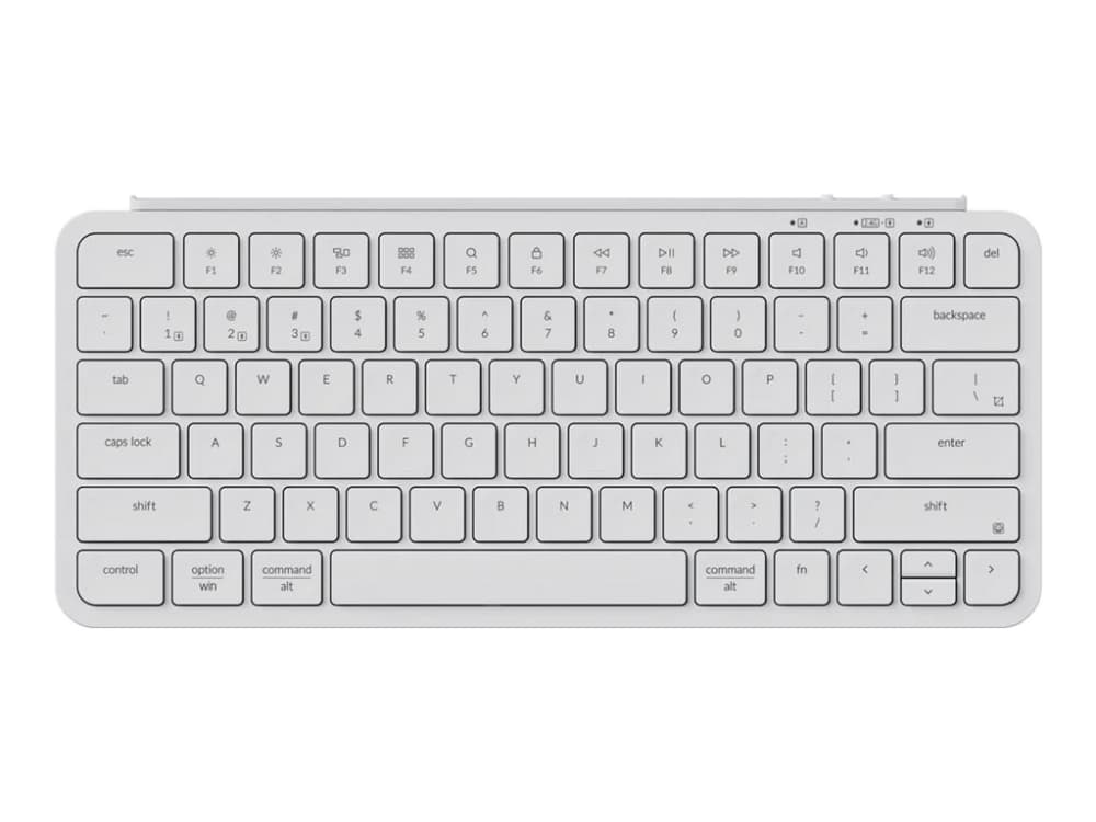Keychron B1 Pro Ultra-Slim Wireless Tri-Mode Ivory White